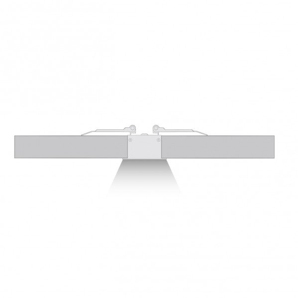 Regleta De Empotrar 20w 6400k Linex Aluminio 1600lm 62X6X6,6