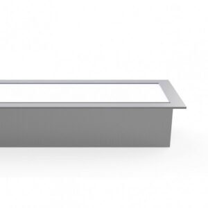 Regleta De Empotrar 40w 6400k Linex Aluminio 3200lm 122X6X6,6