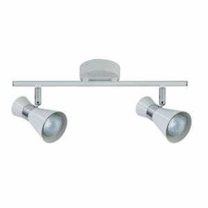 Regleta Maximo 2xgu10 Blanco/cromo 15x36,5x8,5 Cm