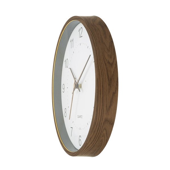 Reloj De Pared Monquey Mad.osc/blan 35d Mov.cont