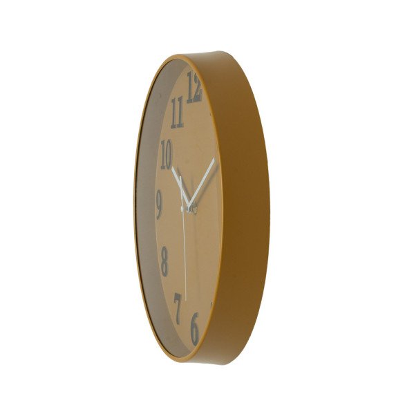 Reloj De Pared Parrot Amarillo 30d Mov.continuo