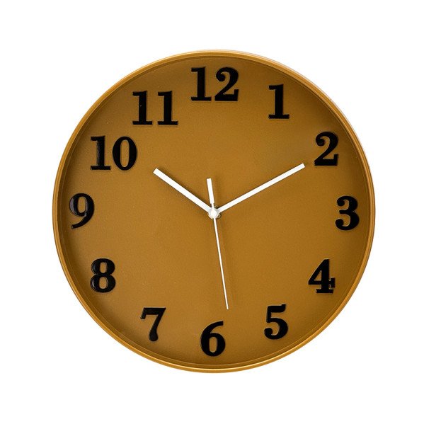 Reloj De Pared Parrot Amarillo 30d Mov.continuo