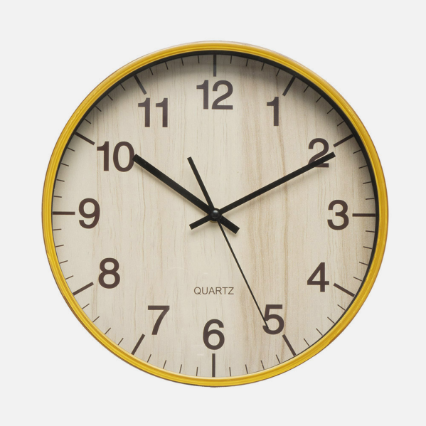 Reloj De Pared Soyala Haya 30d Mov.continuo