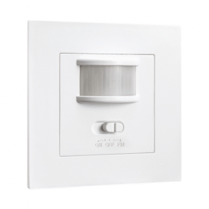 Sensor Encastrar Movim. E Infrarr. Move Vi Blanco Alcance 9m 160º IP20 8,2x8,2x5 Cm Corte 7x7 Cm Regulable Tiempo e intensidad