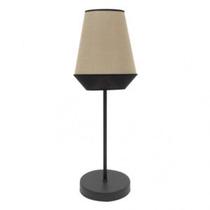 Sobremesa Alto Campana 1xe27 Saco/negro 74x25x25 Cm