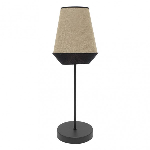 Sobremesa Alto Campana 1xe27 Saco/negro 74x25x25 Cm