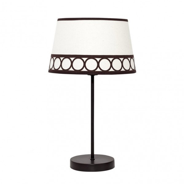 Sobremesa Dalia 1xe14 Beis/marrón 44x25x25 Cm