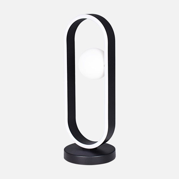 Sobremesa Fermoselle 10w+3w 4000k Negro 41,5x15x15cm 1105lm