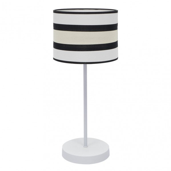Sobremesa Grand. Karla 1xe27 Blanco/beis 61x25x25 Cm