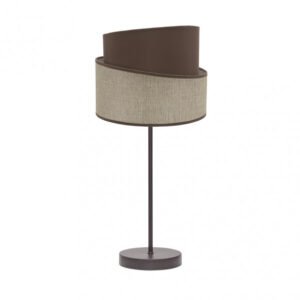 Sobremesa Hara 1xe14 Marron/marron 45x18x18 Cm