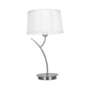 Sobremesa Magni 1xe27 Cromo C/pant.blanca 53x30x30 Cm
