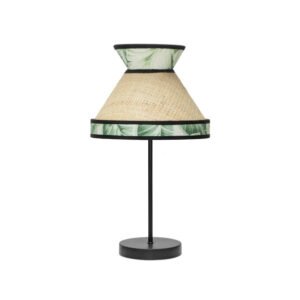 Sobremesa Peq. Constantinopla 1xe14 Beis/verde 45x20x20cm
