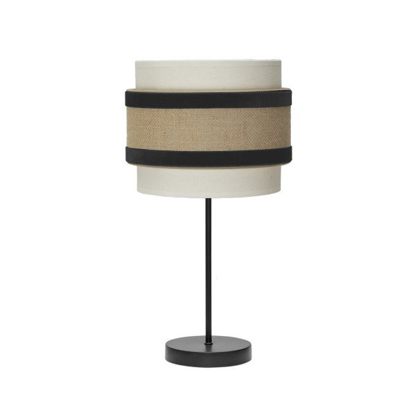 Sobremesa Peq. Cornalina 1x14 Beis/negro 47x18x18cm