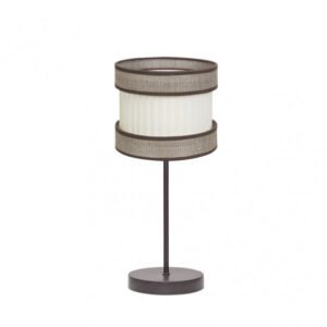 Sobremesa Peq. Home 1xe14 Marron/marron-beis 45x18x18 Cm