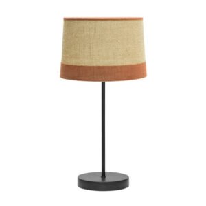 Sobremesa Tietar 1xe14 Saco/naranja 44x22x22 Cm