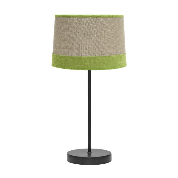 Sobremesa Tietar 1xe14 Saco/verde 44x22x22 Cm