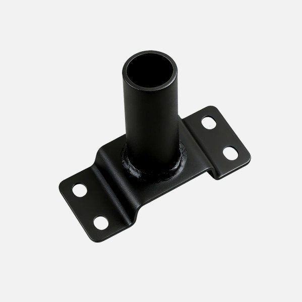 Soporte Pared Farola Bazan Negro 15x4,8x4,8cm
