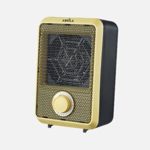 Termoventilador Elect.Carpe 600w Amarillo/negro Antivuelco,Prot.seguridad,termost.reg.18,7x11,7x10,3cm