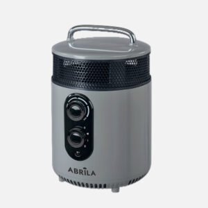 Termovent.ceramico Ptc Isquia 1800w Gris 2pot.3funciones,antivuelco.termost.regulable.asa28,5x18,5x18,5cm