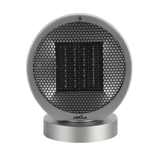 Termovent.ptc Ceramico Pomelo 2000w Negro/plata 2pot 3fun.rotatorio Antivuelco.seg. 29,3x24x18cm