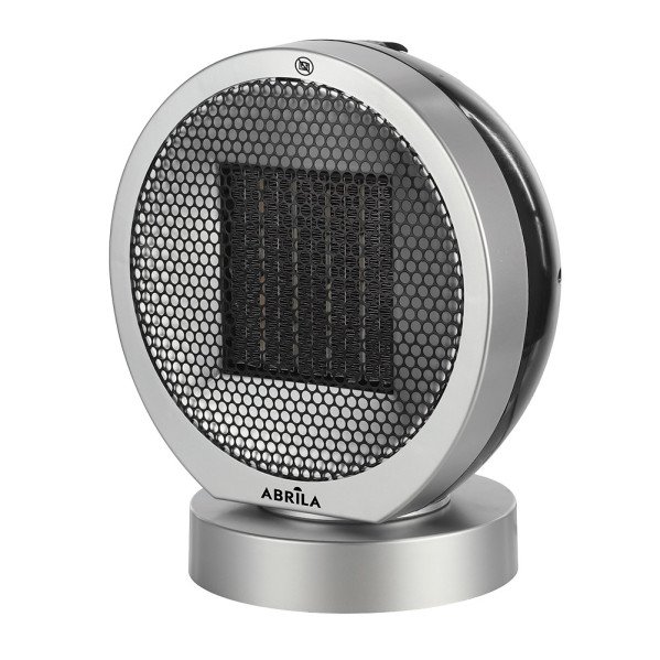 Termovent.ptc Ceramico Pomelo 2000w Negro/plata 2pot 3fun.rotatorio Antivuelco.seg. 29,3x24x18cm