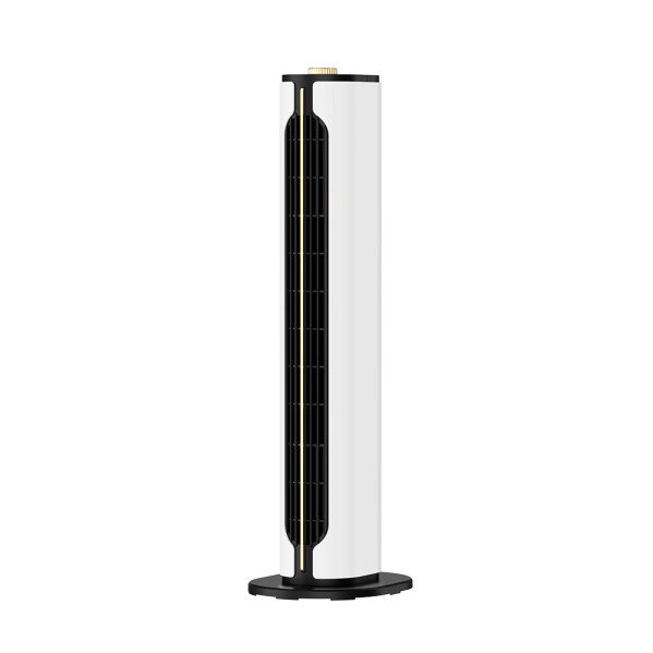 Termoventilador Vertical Ceramico Ptc 1500w Canada Blanco/negro 2portencias 3funciones Termost.seg.antivuelco 61,5x18x18cm