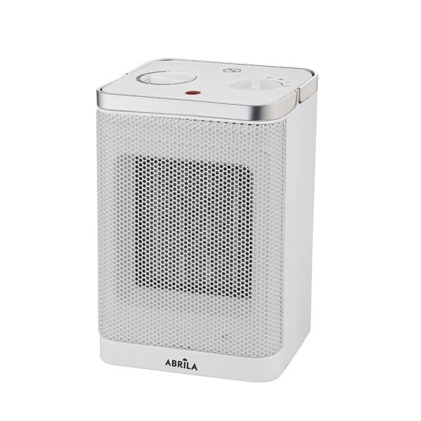 Termoventilador Ceramico Bribon 1500w Blanco 2potencias 3funciones Termost.reg. Antivuelco Asa 22,3x15x12,4cm