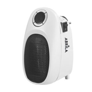 Mini Termoventilador Ceramico Malasia 500w Blanco Temperatura Reg,temporizador Seguridad Display 16x9x12cm