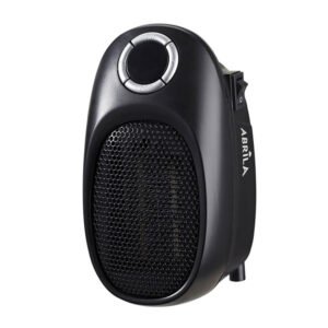 Mini Termoventilador Ceramico Malasia 500w Negro Temperatura Reg,temporizador Seguridad Display 16x9x12cm