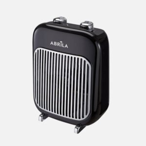 Termoventilador Elect. Espino 2000w Negro 2potencias,3funciones,Prot.seguridad,antivuelco,termost.28,7x22x14cm