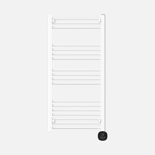 Toallero Electrico Scuti Blanco 750w 3modos Display Tactil Anti-hielo Temporizador 109x52x9cm