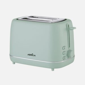 Tostador Pan Coffee 930w Verde 7niv.tostado Descongelacion Apagado Autom.2rebanadas 2ranuras Recogemigas 19,5x29x18cm