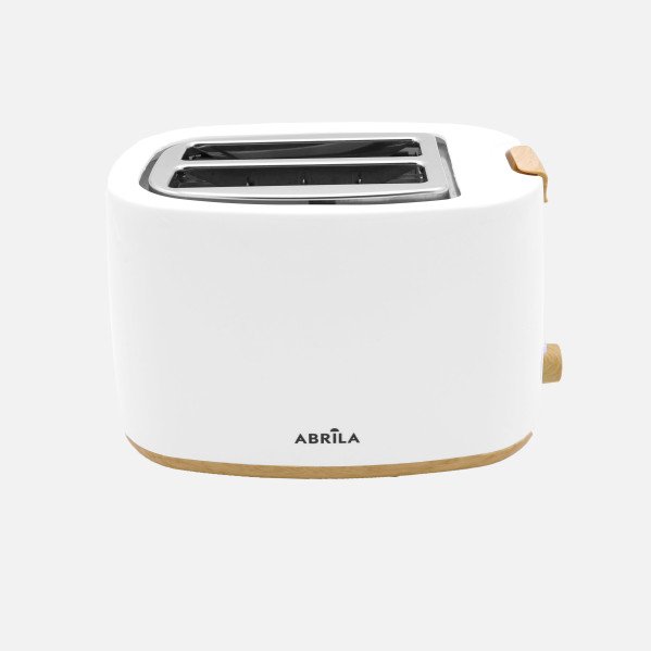 Tostador Pan Ulla 750w Blanco/haya 7niv.tostado,descongelacion, Apagado Automatico,2ranuras,recogemigas,17x26,5x15cm
