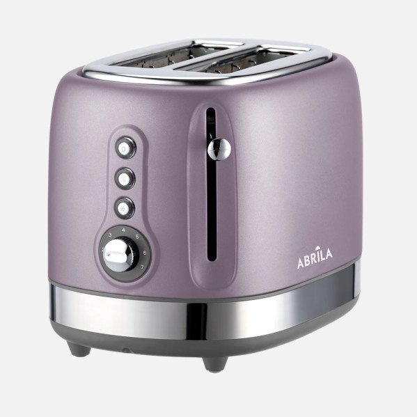 Tostador De Pan Urbion 815w Violeta/gris 7niveles De Tostad 2ranuras Recogemigas.descongelar.recalentar. 19,5x16,5x27cm