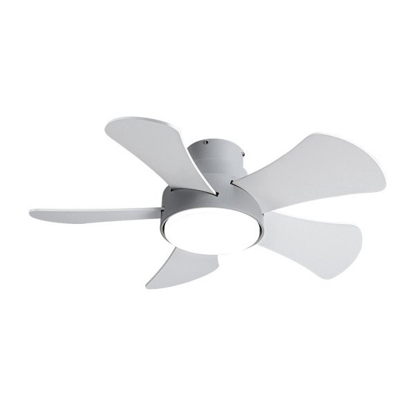 Ventilador 25w Dc Gris Gregario 5 Aspas Rev. Blanca/haya 6 Vel.3000-4000-6000k 82D Remoto,memoria y Temporizador