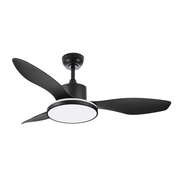Ventilador Dc 48+7w Mandala Negro 3asp 120d 4080l 3000-4500-6500k+rgb Remo+r.int+memo+temp