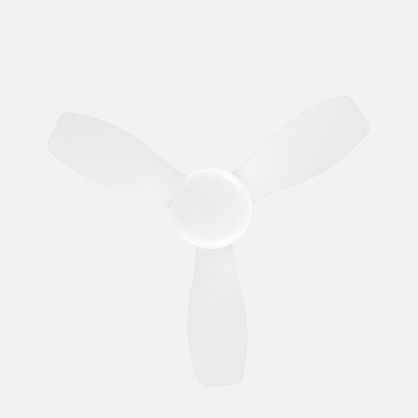 Ventilador Dc Asaf 20w 2100lm Blanco 3aspas 62d 3000 K-4200k-6500k Regulable Intensidad+ Remoto+temporizador+memoria
