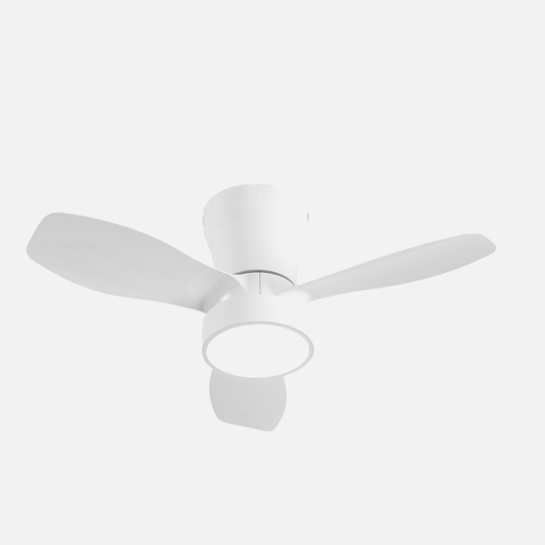 Ventilador Dc Piton 24w 2160lm Blanco 3asp 3velocidades 62d 3000-4000-6500k,remoto+reg.intensidad+temporizador