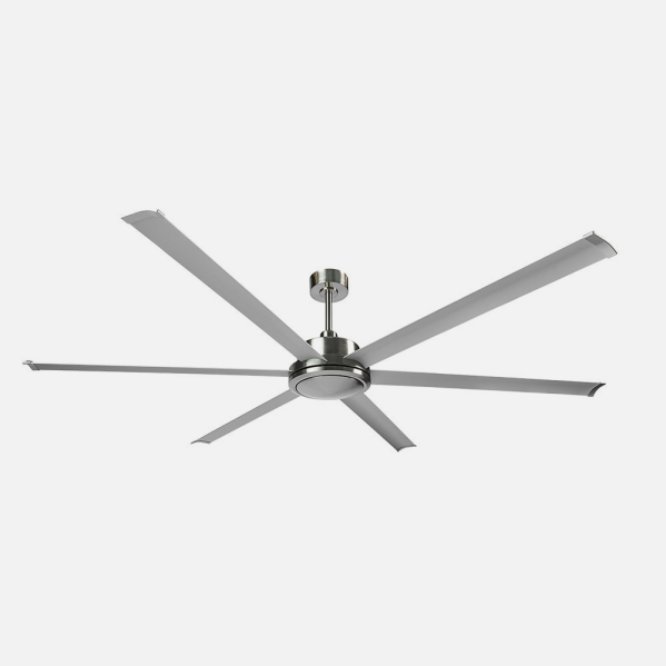Ventilador Dc Sanson Niquel/plat Sin Luz 6asp 214d C/remoto Y Temporizador