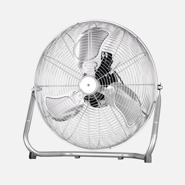 Ventilador Industrial Yumbo 100w Cromo 3vel 3aspas 56x58x19,5cm