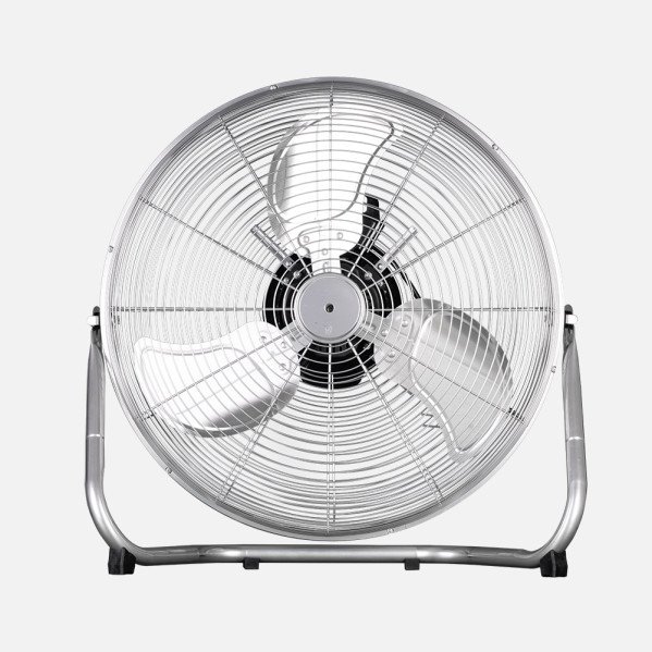 Ventilador Industrial Yumbo 100w Cromo 3vel 3aspas 56x58x19,5cm