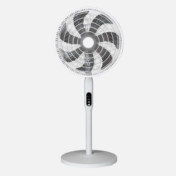 Ventilador Pie 3x1 Mixin Blanco 3vel 60w 7asp 45d Fijo/rotatorio Suelo/pared/sobremesa Regx45x45cm