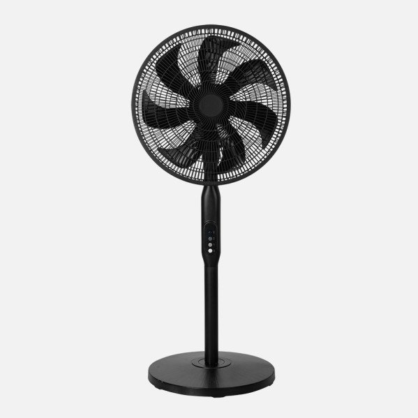 Ventilador Pie 3x1 Mixin Negro 3vel 60w 7aspas 45d Fijo/rotatorio Suelo/pared/sobremesa Regx45x45cm