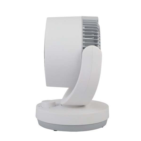 Ventilador Sobremesa Blanco/gris Lagos 3velocidades 35w 3aspas Orientable 29,8x22,6x20,6cm
