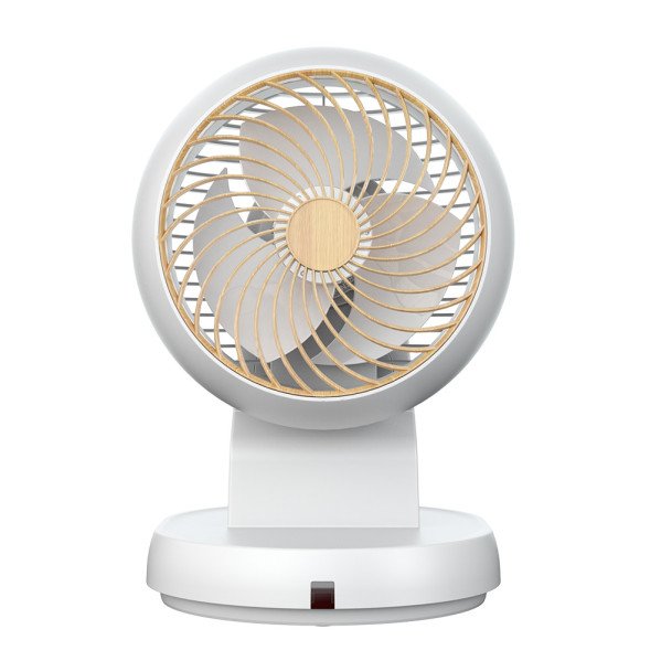 Ventilador Sobremesa Urbel Blanco/haya 30w 4vel 31,5x 21x24cm Oscilación 3d Remoto, Temporizador